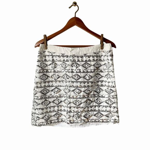 Banana Republic Sequin Mini Skirt Size 6 Petite (NWT) - Picture 1 of 9